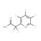 2-Pyridylacetic acid-d6 hydrochloride (CAS 1216972-24-5 (free base)) - chemical structure image
