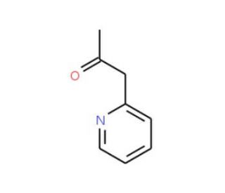 2-Pyridylacetone (CAS 6302-02-9) - chemical structure image