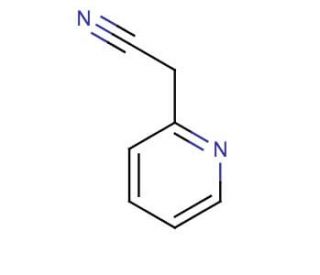 2-Pyridylacetonitrile (CAS 2739-97-1) - chemical structure image