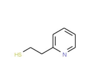 2-Pyridylethylmercaptan (CAS 2044-28-2) - chemical structure image
