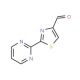 2-(pyrimidin-2-yl)-1,3-thiazole-4-carbaldehyde - chemical structure image