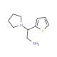 2-Pyrrolidin-1-yl-2-thiophen-2-yl-ethylamine - chemical structure image