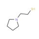 2-(pyrrolidin-1-yl)ethane-1-thiol - chemical structure image