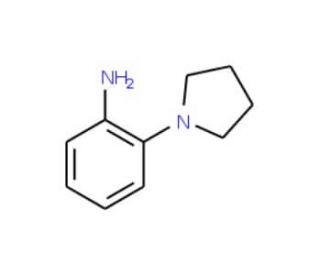 2-Pyrrolidin-1-yl-phenylamine - chemical structure image