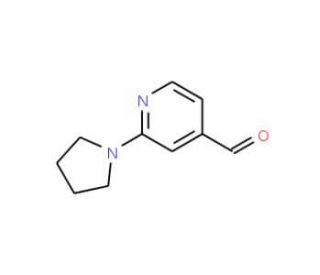 2-(Pyrrolidin-1-yl)pyridine-4-carboxaldehyde (CAS 898289-23-1) - chemical structure image