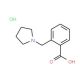 2-Pyrrolidin-1-ylmethyl-benzoic acid hydrochloride - chemical structure image