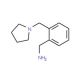 2-Pyrrolidin-1-ylmethyl-benzylamine - chemical structure image