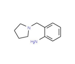 2-Pyrrolidin-1-ylmethyl-phenylamine (CAS 55727-59-8) - chemical structure image