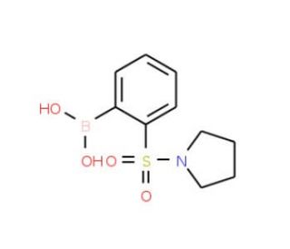 2-(Pyrrolidin-1-ylsulphonyl)benzeneboronic acid (CAS 913835-83-3) - chemical structure image
