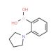2-(Pyrrolidino)phenylboronic acid (CAS 948592-78-7) - chemical structure image