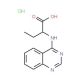 2-(Quinazolin-4-ylamino)-butyric acid hydrochloride - chemical structure image