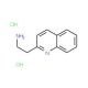 2-(quinolin-2-yl)ethan-1-amine dihydrochloride (CAS 74274-01-4) - chemical structure image