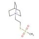 2-(Quinuclidinium)ethyl Methanethiosulfonate, Bromide - chemical structure image