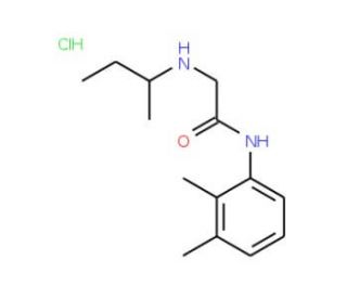 2-(sec-butylamino)-N-(2,3-dimethylphenyl)acetamide hydrochloride - chemical structure image