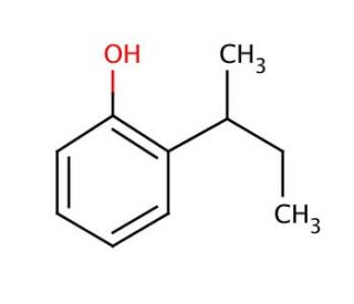 2-sec-Butylphenol (CAS 89-72-5) - chemical structure image