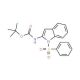 2-(tert-Butoxycarbonylamino)-1-(phenylsulfonyl)indole - chemical structure image