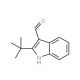 2-tert-Butyl-1H-indole-3-carbaldehyde (CAS 29957-81-1) - chemical structure image