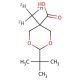 2-tert-Butyl-5-methyl-1,3-dioxane-5-carboxylic Acid-d3 - chemical structure image