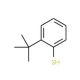 2-(tert-Butyl)benzenethiol (CAS 19728-41-7) - chemical structure image