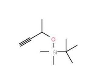 2-tert-Butyldimethylsiloxybut-3-yne (CAS 125494-93-1) - chemical structure image