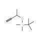 2-tert-Butyldimethylsiloxybut-3-yne (CAS 125494-93-1) - chemical structure image