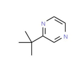 2-tert-Butylpyrazine (CAS 32741-11-0) - chemical structure image