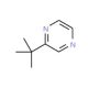 2-tert-Butylpyrazine (CAS 32741-11-0) - chemical structure image