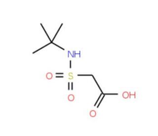 2-(tert-butylsulfamoyl)acetic acid - chemical structure image
