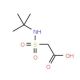 2-(tert-butylsulfamoyl)acetic acid - chemical structure image