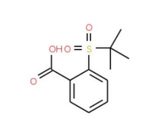 2-tert-Butylsulfonyl-benzoic acid - chemical structure image