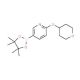2-(Tetrahydro-2H-pyran-4-yloxy)pyridine-5-boronic acid, pinacol ester (CAS 910036-98-5) - chemical structure image