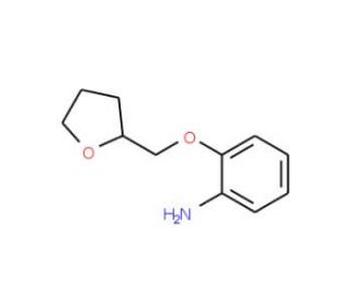 2-(Tetrahydrofuran-2-ylmethoxy)aniline (CAS 111331-20-5) - chemical structure image
