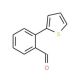2-(Thien-2-yl)benzaldehyde (CAS 99902-07-5) - chemical structure image