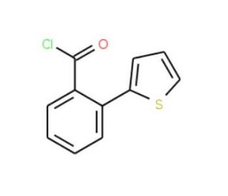2-(Thien-2-yl)benzoyl chloride (CAS 97677-81-1) - chemical structure image