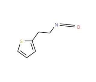 2-(Thien-2-yl)ethyl isocyanate (CAS 58749-51-2) - chemical structure image