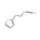 2-(Thien-2-yl)ethyl isocyanate (CAS 58749-51-2) - chemical structure image