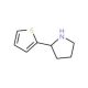 2-(Thien-2-yl)pyrrolidine (CAS 90090-64-5) - chemical structure image