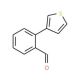 2-(Thien-3-yl)benzaldehyde (CAS 99902-03-1) - chemical structure image