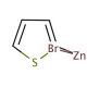 2-Thienylzinc bromide solution (CAS 45438-80-0) - chemical structure image