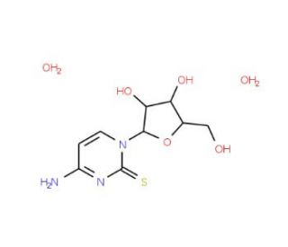 2-Thiocytidine (CAS 13239-97-9) - chemical structure image