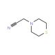 2-(thiomorpholin-4-yl)acetonitrile (CAS 53515-34-7) - chemical structure image