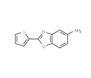 2-(thiophen-2-yl)-1,3-benzoxazol-5-amine - chemical structure image