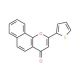 2-Thiophen-2-yl-benzo[h]chromen-4-one - chemical structure image