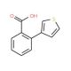 2-Thiophen-3-yl-benzoic acid (CAS 20608-87-1) - chemical structure image