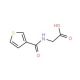 2-(thiophen-3-ylformamido)acetic acid - chemical structure image