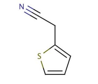 2-Thiopheneacetonitrile (CAS 20893-30-5) - chemical structure image