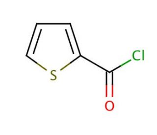 2-Thiophenecarbonyl chloride (CAS 5271-67-0) - chemical structure image