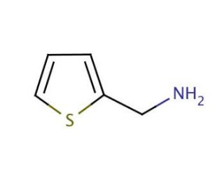 2-Thiophenemethylamine (CAS 27757-85-3) - chemical structure image