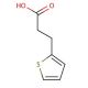 2-Thiophenepropionic acid (CAS 5928-51-8) - chemical structure image