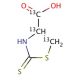 2-Thioxothiazolidine-4-carboxylic Acid-13C3 的分子结构, CAS编号: 1219334-17-4 2-Thioxothiazolidine-4-carboxylic Acid-13C3 (CAS 1219334-17-4) - chemical structure image